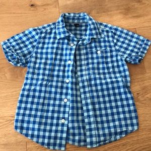 Baby Gap 5T short sleeve button down boys